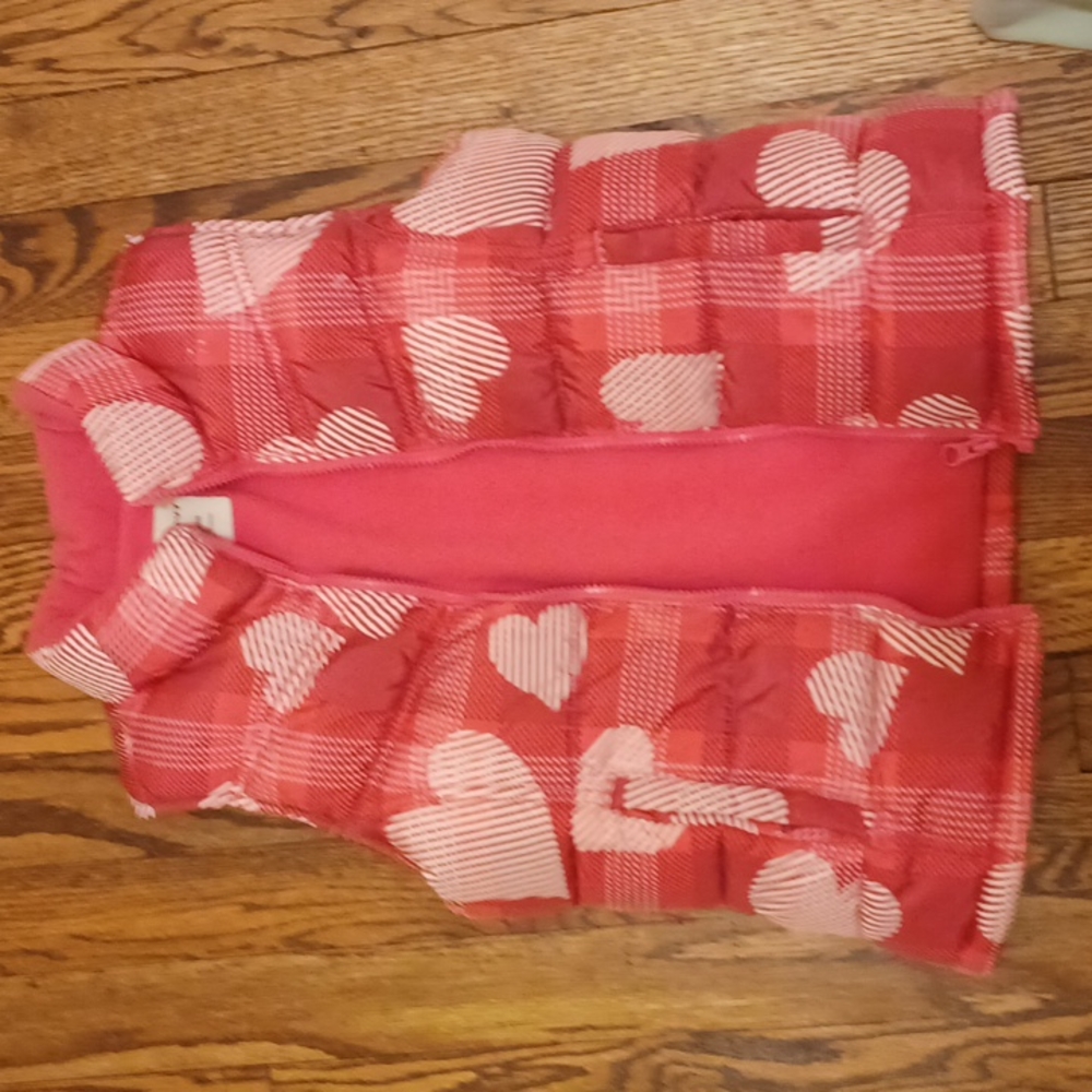 Girl winter vest